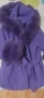 Лилаво палто от кашмир , снимка 1