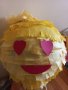Голяма пинята с подарък маска и конфети,готова за изпращане, снимка 13
