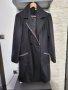 Черно елегантно палто, снимка 1 - Палта, манта - 38870359