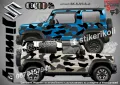 Toyota Tacoma SK-SJV3-T-TA Кaмуфлаж Офроуд Джип Пикап Лодка Camouflage Off-Road стикери, снимка 14