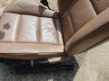 Предна лява шофьорска седалка за бмв е36 естествена кожа  с подгрев bmw e36 driver seat beige p8sn, снимка 6