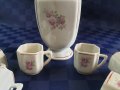 Стар порцеланов сервиз за греяна ракия,ликьор-Развитие,с.Калейца, снимка 4