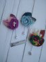 Плетена брошка "Цветле", снимка 4