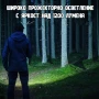 Мощен акумулаторен лазерен LED фенер прожектор Power Bank за лов риболов къмпинг туризъм аварии, снимка 10