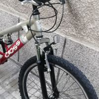 Велосипед колело 24цола 18скорости два амортисьора аиро капки подсилени много запазено технически ок, снимка 5 - Велосипеди - 36324282