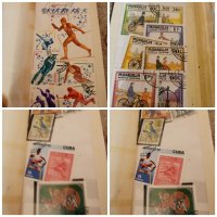 Класьори с пощенски марки около 1000 броя , снимка 12 - Филателия - 39664159