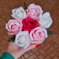 Ароматни сапунени рози, снимка 2 - Подаръци за жени - 44656518
