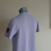 Calvin Klein Jeans CKJ Pique Cotton Mens Size S НОВО! ОРИГИНАЛНА Тениска!, снимка 4 - Тениски - 44498557