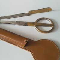 Ножица и нож за писма E.BONSMANN SOLINGEN, снимка 1 - Други ценни предмети - 39946979