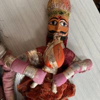 Много стари индийски кукли - марионетки. №3870, снимка 5 - Антикварни и старинни предмети - 40498440