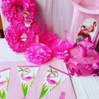Парти артикули тема Фламинго на цени от 1до 10лв, снимка 13 - Декорация за дома - 34476388