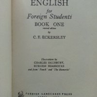 Essential English for foreign students  Book 1 - C.E.Eckersley - 1965г., снимка 2 - Чуждоезиково обучение, речници - 41418707