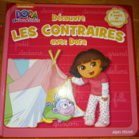 Детски книги Дора на френски език , снимка 3 - Чуждоезиково обучение, речници - 36325704