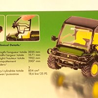 Метална количка John Deere Gator SIKU Nr. 3060 В мащаб 1:32, снимка 2 - Колекции - 39501221