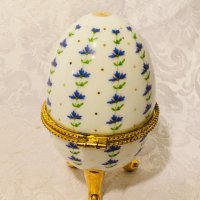 порцеланово яйце кутийка, снимка 4 - Декорация за дома - 44279732