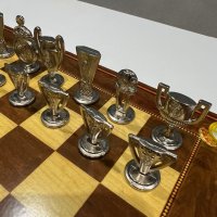 Метален шах на Real Madrid, снимка 3 - Шах и табла - 44166949