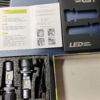 LED крушки H4, 100W, супер силни, снимка 8 - Аксесоари и консумативи - 40629737