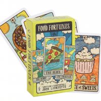 Чаровни и забавни таро карти: Golden Girls Tarot & Food Fortunes Tarot, снимка 4 - Карти за игра - 34167358