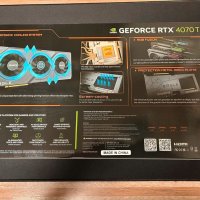 GIGABYTE GeForce RTX 4070 Ti Eagle OC 12G, 12288 MB GDDR6X, снимка 4 - Видеокарти - 39319604