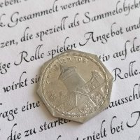Райх монета - Германия - 20 пфенига | 1921г., снимка 1 - Нумизматика и бонистика - 44352324