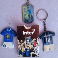 Inter Milano 2010-11-официална клубна програма на Интер Милано+фенски лот, Фиго, Адриано