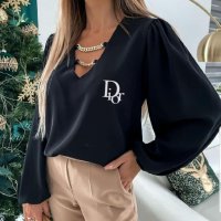 Dior дамски блузи реплика висок клас, снимка 4 - Блузи с дълъг ръкав и пуловери - 44477363