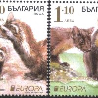 Чисти марки Европа СЕПТ Фауна 2021 от България, снимка 1 - Филателия - 41831691