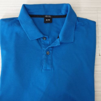 Hugo Boss Parlay Regular Fit Pima Pique Cotton Mens Size XL/2XL ОРИГИНАЛНА Тениска!, снимка 11 - Тениски - 36311049