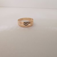 Златен руски пръстен , снимка 4 - Пръстени - 42447092