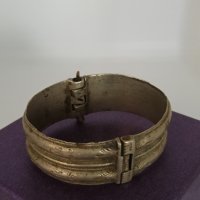 Стара възрожденска сребърна гривна сачан

, снимка 5 - Антикварни и старинни предмети - 41785682