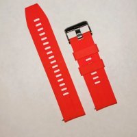 Силиконови каишки 22мм за Huawei Watch GT2 46мм/ Samsung Gear S3, снимка 5 - Каишки за часовници - 44369073