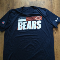 nike nfl chicago bears - страхотна мъжка тениска ХЛ, снимка 3 - Тениски - 44751397
