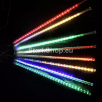 LED коледни висулки „Падащ сняг“ – RGB, снимка 2 - Други - 36273017