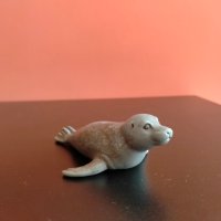 Колекционерска фигурка Schleich Grey Seal Сиво Тюлен 1999 14171, снимка 5 - Колекции - 41575459