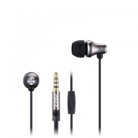 Слушалки с микрофон FENDA Spiro E260 Черни, слушалки тип "тапи"за уши, In-Ear Stereo Earphones, снимка 1 - Слушалки и портативни колонки - 39598912