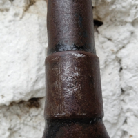 Автентична немска окопна лопатка,1915г,ПСВ, снимка 15 - Антикварни и старинни предмети - 36289604