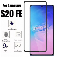 Samsung Galaxy S21 FE / S20 FE / Note 10 Lite / 5D ЦЯЛО ЛЕПИЛО Стъклен протектор, снимка 6 - Фолия, протектори - 28447351