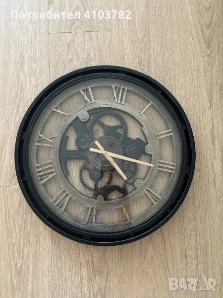 Декоративен стенен часовник., снимка 1