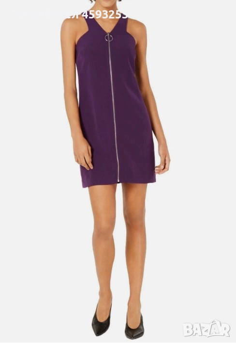 Дамска лилава рокля - размер XXS, снимка 1