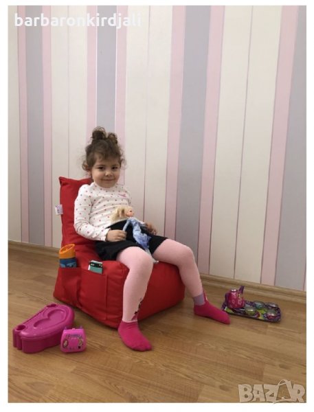 Барбарон пуф детска с щампа , снимка 1