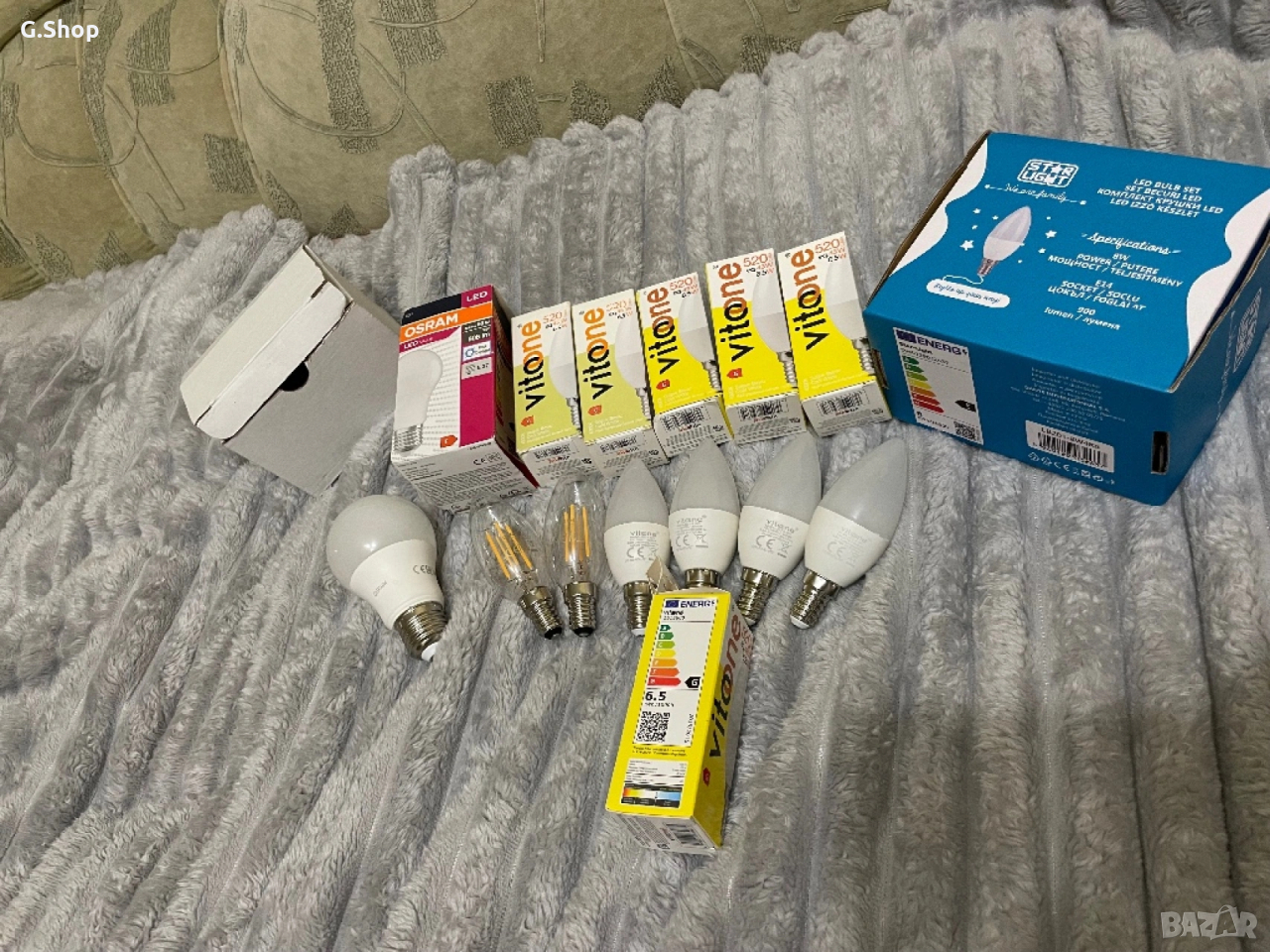 Крушка лампа LED лед крушки, снимка 1