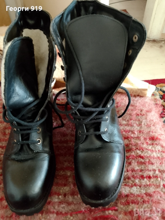 Дамски кожени боти, снимка 1