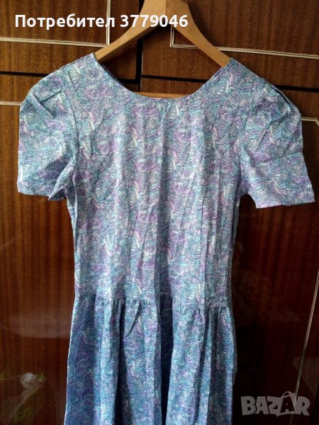 Лятна дамска рокля с ластик , снимка 1