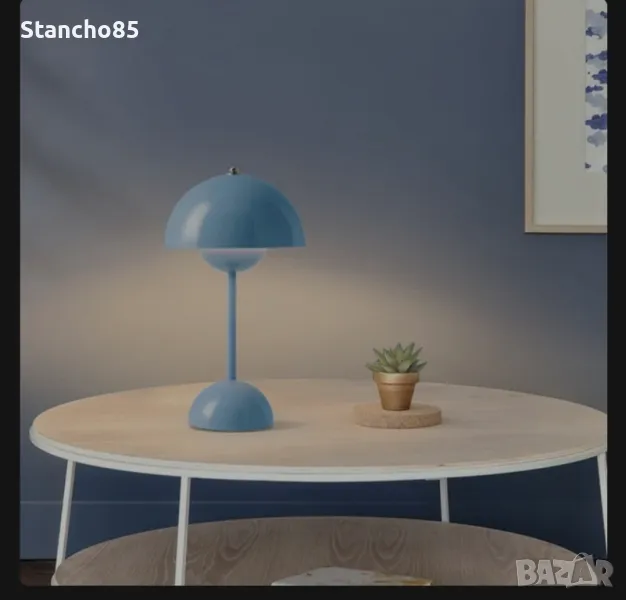 акумулаторна настолна лампа led, снимка 1