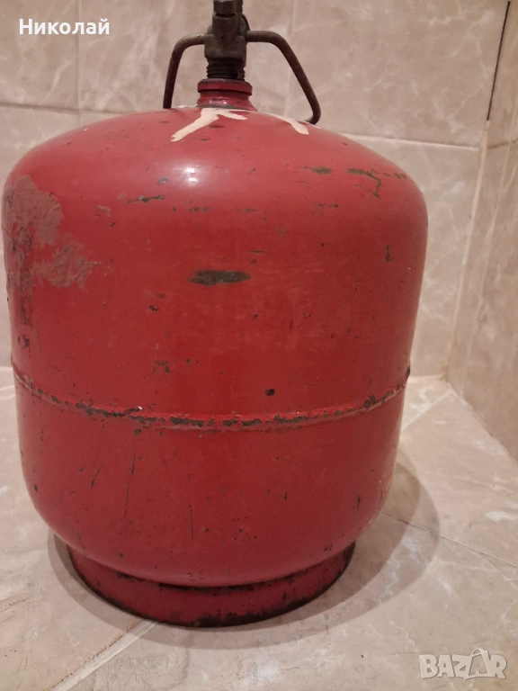Туристическа газова бутилка, снимка 1