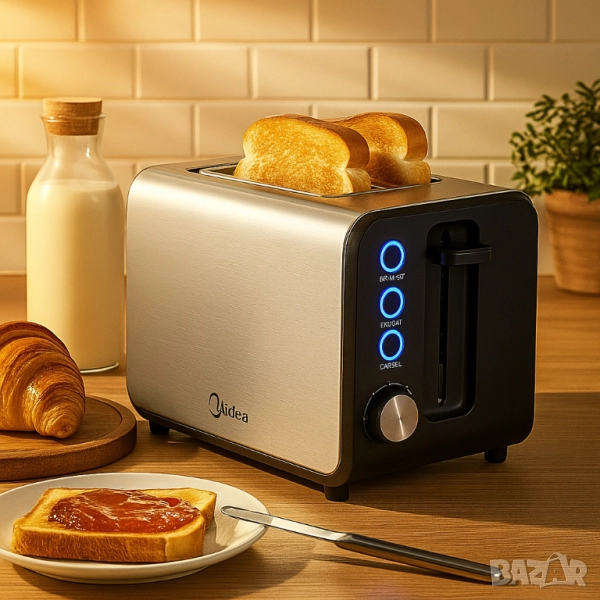 Тостер Midea MT-RW2L20W, снимка 1