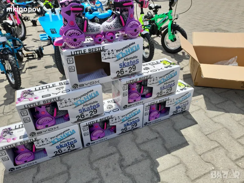 BYOX Детски кънки XS Little Beetle 26-29 Violet girl, снимка 1