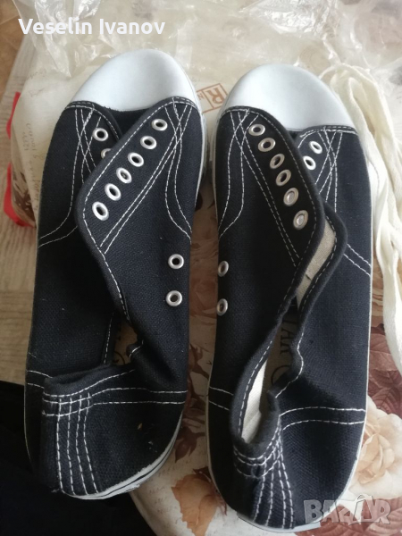 Черни кецове 45 номер, снимка 1