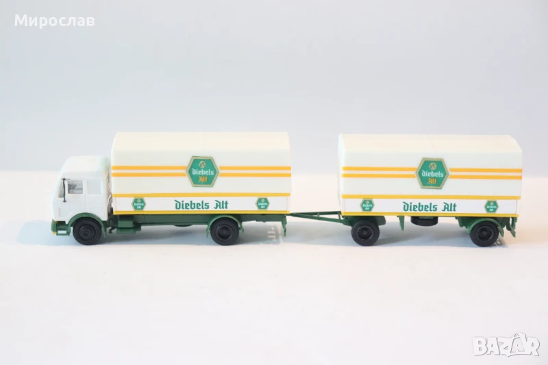 HERPA  H0 1/87 MERCEDES BENZ КАМИОН МОДЕЛ КОЛИЧКА ИГРАЧКА, снимка 1