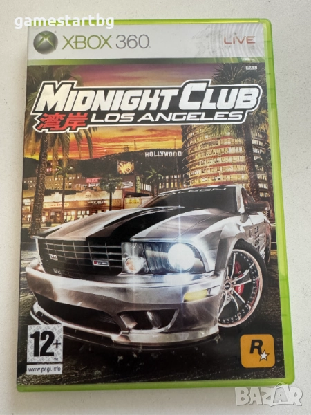 Midnight club Los Angeles за Xbox 360/Xbox one, снимка 1